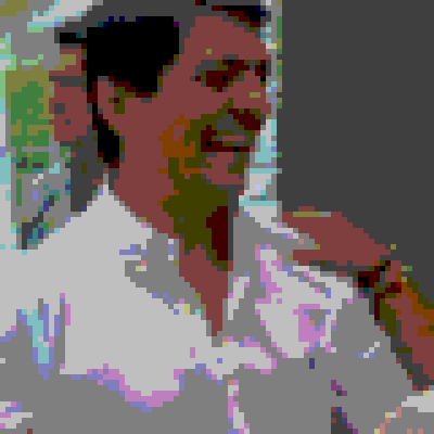 Retrato de César Cristian Gómez Castro
